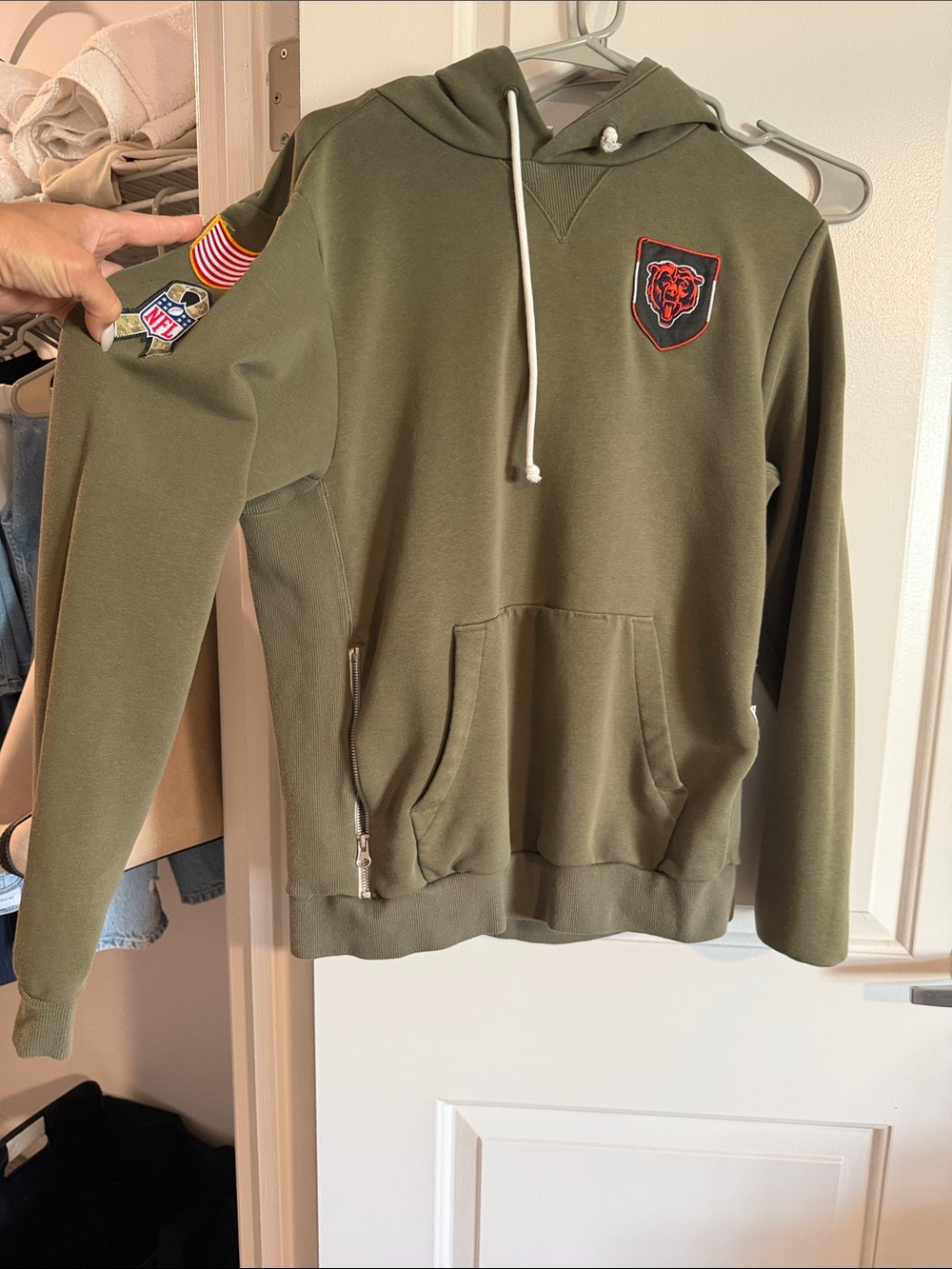 Nike Chicago Bears Veterans Hooded Sweatshirt